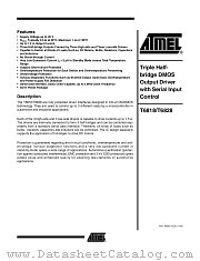 T6818-TUS datasheet pdf Atmel