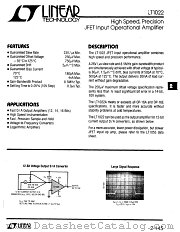 LT1022CH datasheet pdf Linear Technology
