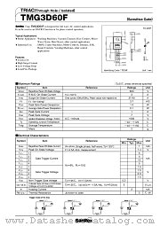 TMG3D60F datasheet pdf SanRex
