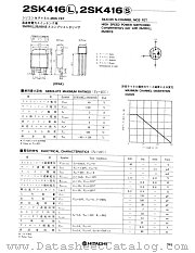 2SK416 datasheet pdf Hitachi Semiconductor