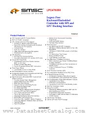 LPC47N350 datasheet pdf SMSC Corporation