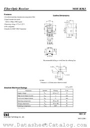 MOF-R3K5 datasheet pdf Unity Opto Technology