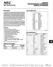 UPD8279C-2 datasheet pdf NEC