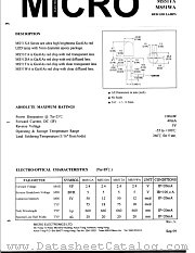 MS51XA datasheet pdf Micro Electronics