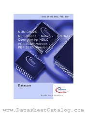 PEF20321 datasheet pdf Infineon