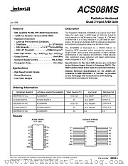 ACS08D datasheet pdf Intersil