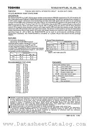 TC55V2161FTI-85L datasheet pdf TOSHIBA
