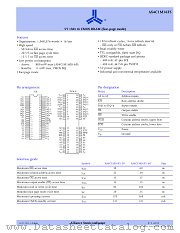 AS4C1M16F5-50JC datasheet pdf Alliance Semiconductor