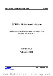 M366S3323ETU-C7A datasheet pdf Samsung Electronic
