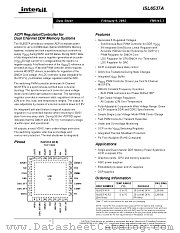 ISL6537A datasheet pdf Intersil