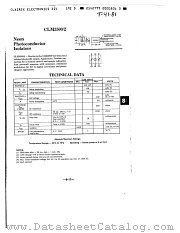 CLM3500/2 datasheet pdf Clairex Technologies