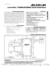 MAX3672E/D datasheet pdf MAXIM - Dallas Semiconductor