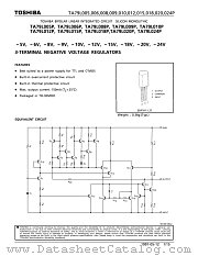 TA79L005 datasheet pdf TOSHIBA