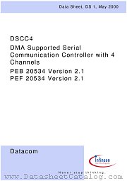 PEF20534 datasheet pdf Infineon