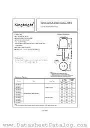 L-813SRD datasheet pdf Kingbright Electronic