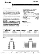 ACS05D datasheet pdf Intersil