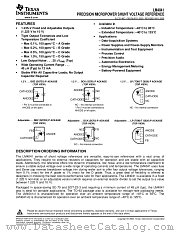 LM4041CIDCKRE4 datasheet pdf Texas Instruments