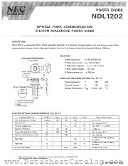 NDL1202 datasheet pdf NEC