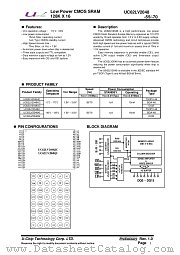 UC62LV2048JC datasheet pdf etc