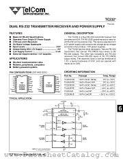 TC232IJE datasheet pdf TelCom Semiconductor