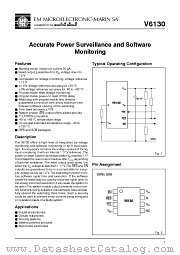 V61308S datasheet pdf EM Microelectronic-Marin SA