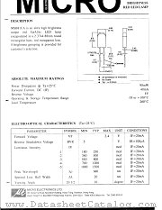 MSB81CA-2 datasheet pdf Micro Electronics