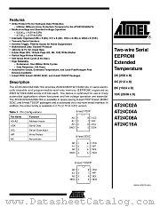AT24C04AN-10SE-2.7 datasheet pdf Atmel