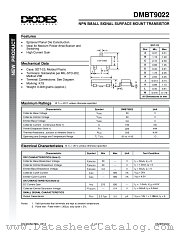 DMBT9022 datasheet pdf Diodes