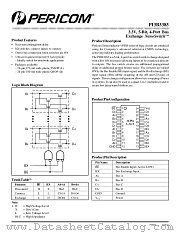 PI3B3383L datasheet pdf Pericom Technology