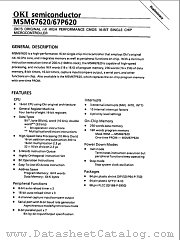 M67620 datasheet pdf OKI electronic componets