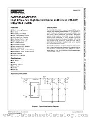 FAN5333A datasheet pdf Fairchild Semiconductor