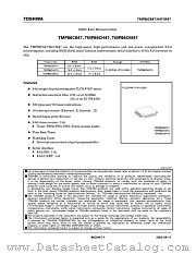 TMP86C47 datasheet pdf TOSHIBA
