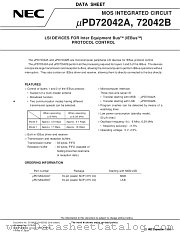 UPD72042AGT datasheet pdf NEC