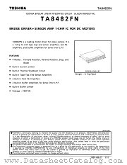 TA8482 datasheet pdf TOSHIBA