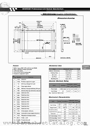 WG320240B datasheet pdf WINSTAR