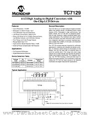 TC7129CKW datasheet pdf Microchip