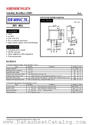 DF40SC3L datasheet pdf Shindengen