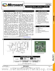 LX1744 datasheet pdf Microsemi