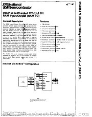 INS8154 datasheet pdf National Semiconductor