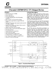 CH7009A-T datasheet pdf Chrontel