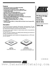 TSPC106AMG datasheet pdf Atmel