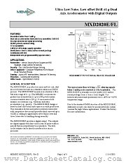 MXD2020EL datasheet pdf etc