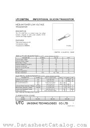 UTC2SB772NL datasheet pdf Unisonic Technologies