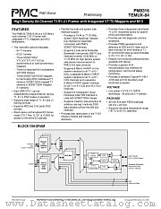 TEMUX-84 datasheet pdf PMC-Sierra Inc