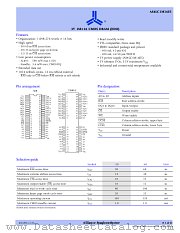 AS4LC1M16E5-60TC datasheet pdf Alliance Semiconductor