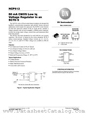 NCP512D datasheet pdf ON Semiconductor