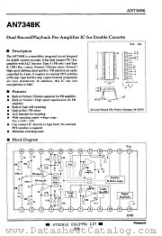 AN7348K datasheet pdf Panasonic