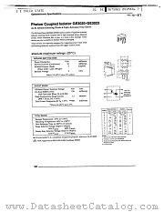 GE3021 datasheet pdf General Electric Solid State
