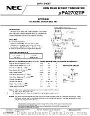 UPA2702TP datasheet pdf NEC