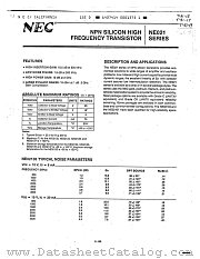 NE02112 datasheet pdf NEC